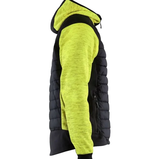 Blåklæder hybrid jakke high-vis gul/sort str. XL