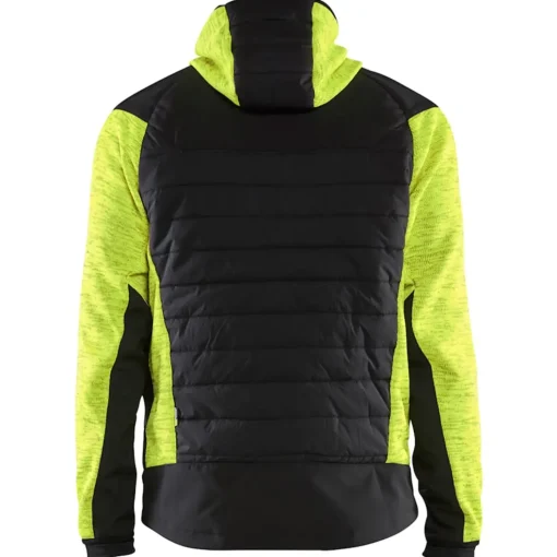 Blåklæder hybrid jakke high-vis gul/sort str. XL