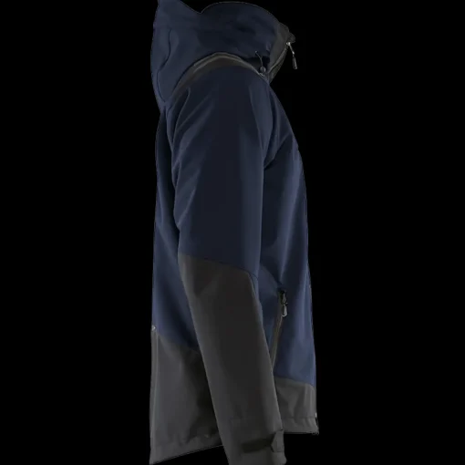 Blåklæder softshell jakke mørk marineblå/sort str. XL