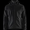 Blåklæder softshell jakke sort/sort str. XL