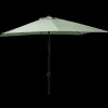 Blokhus parasol 3x3 m u/tilt grøn