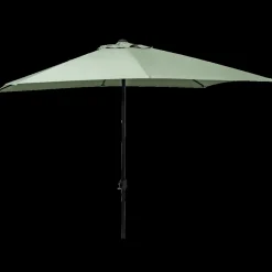 Blokhus parasol 3x3 m u/tilt grøn