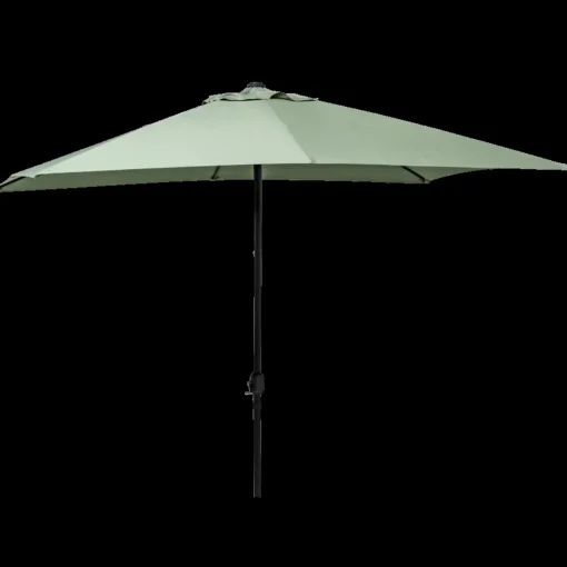 Blokhus parasol 3x3 m u/tilt grøn