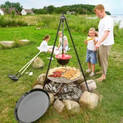 Bon-fire bbq pande, emalje, 60 cm