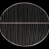 Bon-fire grillrist, forniklet, 60 cm