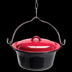 Bon-fire gryde 8l, sort emalje