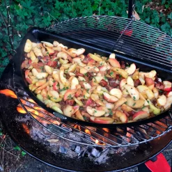 Bon-fire halv bbq pande 29x57 cm