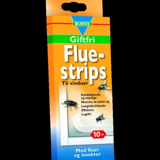 Bonus flue strips til vinduer giftfri 10 stk