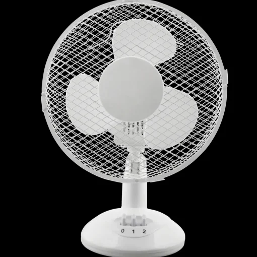 Bordventilator Ø 23 cm - hvid