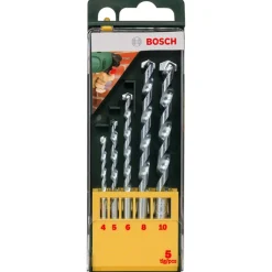 Bosch borsæt mur Ø4-10 mm. 5 dele