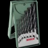 Bosch borsæt træ Ø3-10 mm. X-Line 7 dele