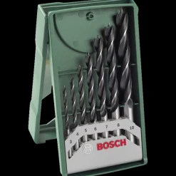 Bosch borsæt træ Ø3-10 mm. X-Line 7 dele