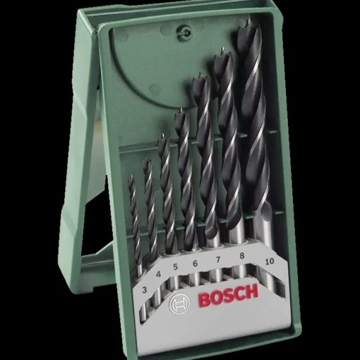 Bosch borsæt træ Ø3-10 mm. X-Line 7 dele
