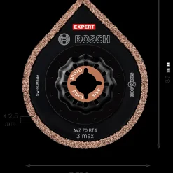 Bosch Expert 3 max AVZ70RT4 Starlock+ fræseplade til multicutter