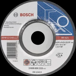 Bosch Expert A30 T BF forkrøbbet skrubskive til metal Ø125 mm