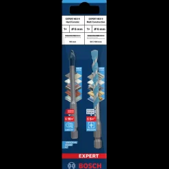 Bosch EXPERT HEX-9 Hard Ceramic + HEX-9 Multi Construction bor, 6 mm