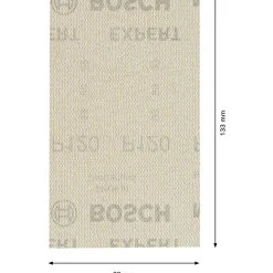 Bosch EXPERT M480 slibenet til planslibere 80x133 mm, G 120, 10 stk.