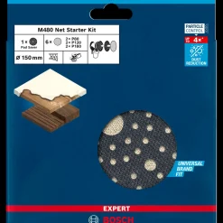 Bosch EXPERT M480-startsæt til excenterslibere 150 mm, 7 stk.