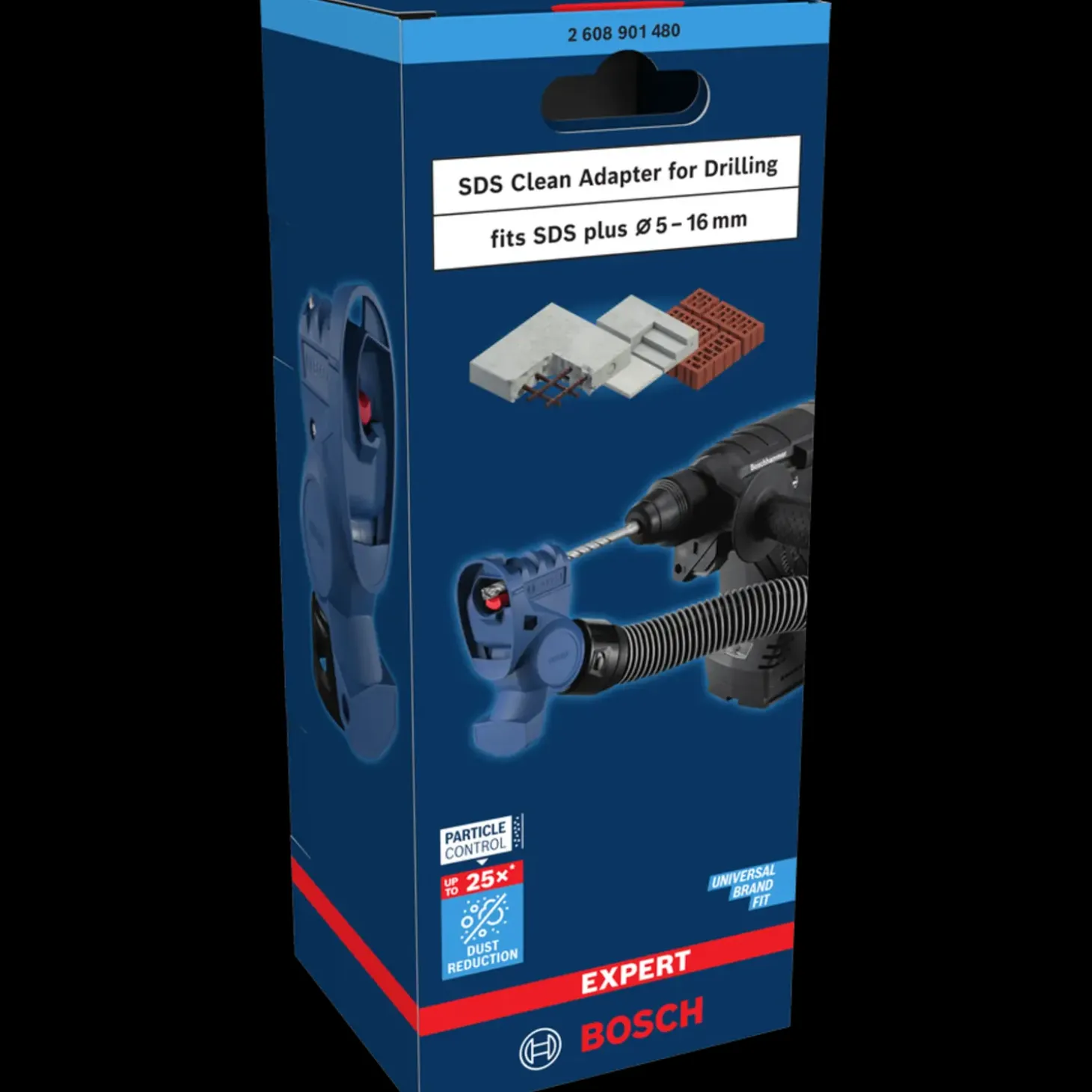 Bosch EXPERT SDS Clean-adapter til boring