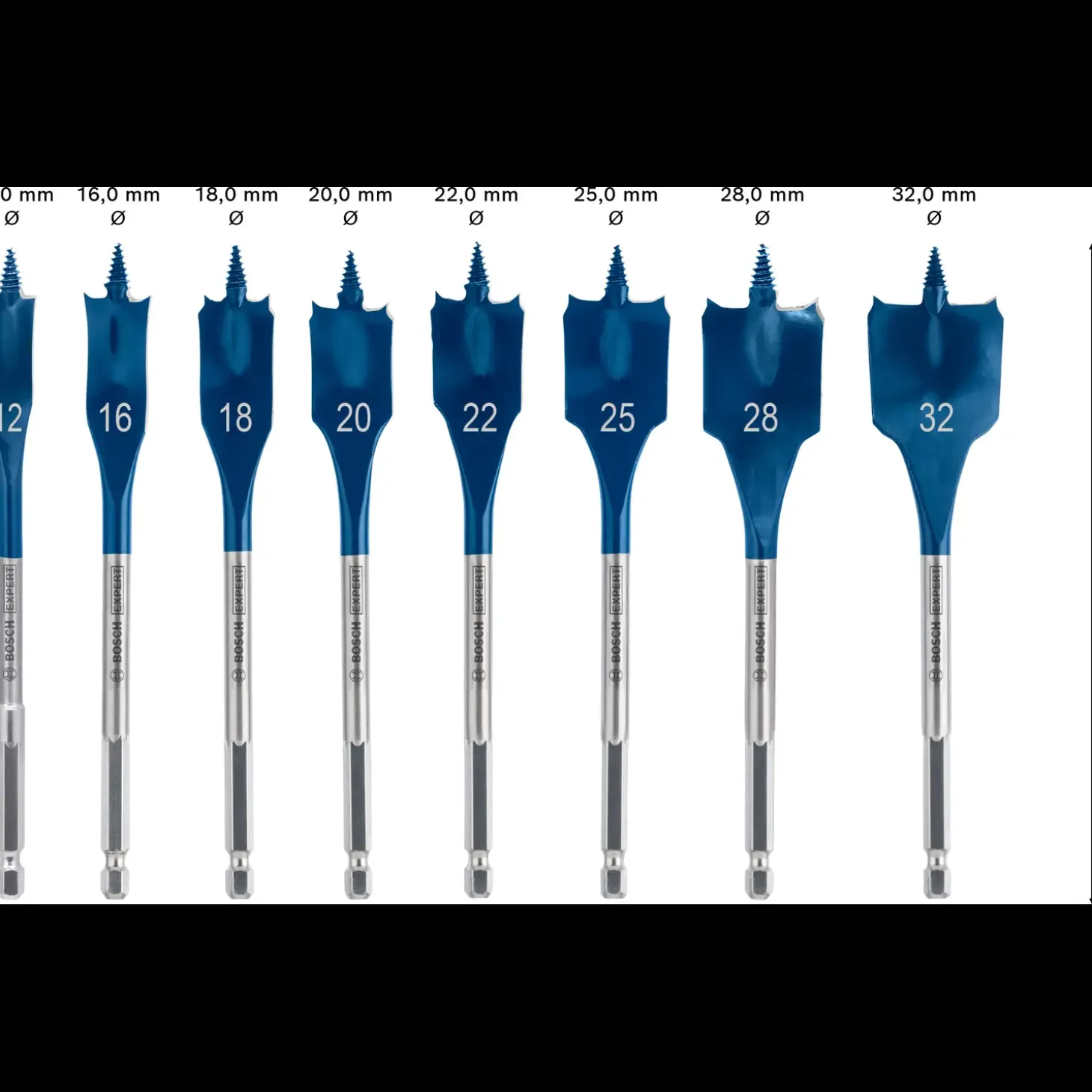 Bosch fladfræseborsæt selfcut