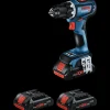 Bosch GSR 18V-90 C bore-/skruemaskine 3x4.0 Ah Procore batteri/lader i L-BOXX