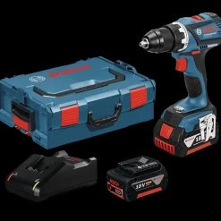 Bosch GSR 18V-EC bore/skruemaskine 2x5,0 Ah i L-BOXX
