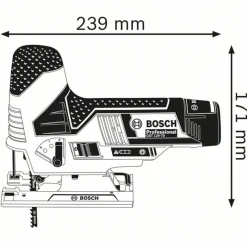 Bosch GST 12V-70 stiksav solo