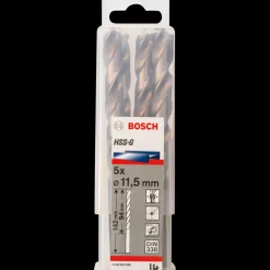 Bosch HSS-G metalbor DIN 338 Ø1x34 mm 2 stk.