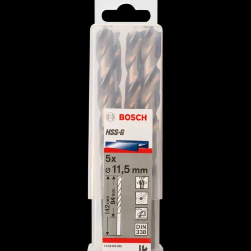 Bosch HSS-G metalbor DIN 338 Ø1x34 mm 2 stk.