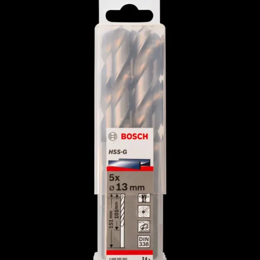 Bosch HSS-G metalbor DIN 338 Ø1x34 mm 2 stk.