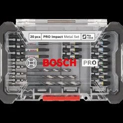 Bosch Impact HSS bor-/bitssæt med 20 dele