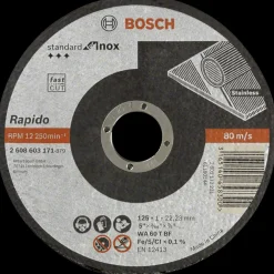 Bosch Inox-Rapido skæreskive Ø125/22,23 mm