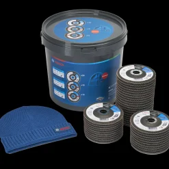 Bosch lamelslibesæt spand K40-80 125mm 40 stk