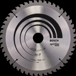 Bosch Optiline wood rundsavsklinge Ø216 mm 48T