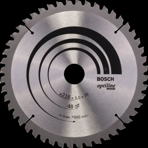 Bosch Optiline wood rundsavsklinge Ø216 mm 48T