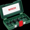 Bosch overfræsersæt HM Ø6 mm m/6 dele