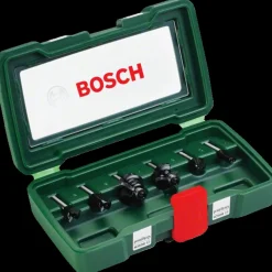 Bosch overfræsersæt HM Ø6 mm m/6 dele