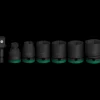 Bosch PRO Impact Socket Set med adapter, 1/2", standard, 7 stk.