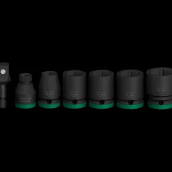 Bosch PRO Impact Socket Set med adapter, 1/2", standard, 7 stk.