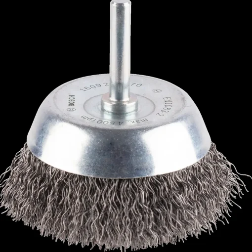 Bosch PRO Metal clean kop-stålbørste, lige skaft, 70x0,3 mm