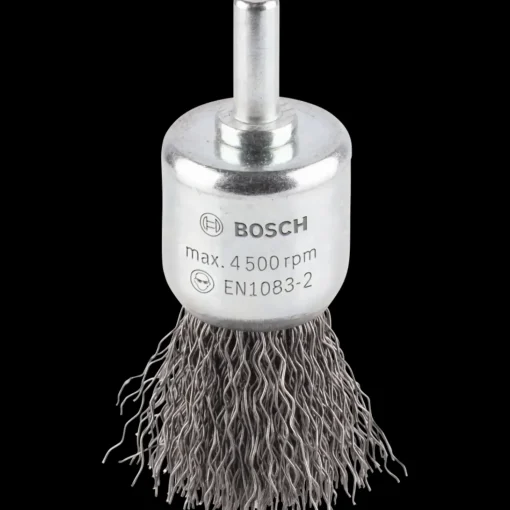 Bosch PRO Metal clean pensel-kopstålbørste, lige skaft, 25x0,3 mm