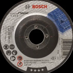 Bosch PRO Metal Stone limet skæreskive, 115x2,5x22,23 mm, m/forsat center