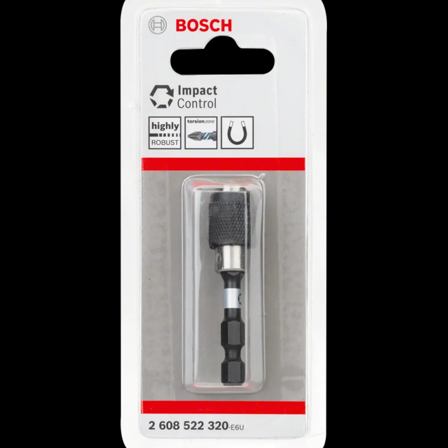 Bosch PRO Quick Change bitholder med slagfunktion, 60 mm