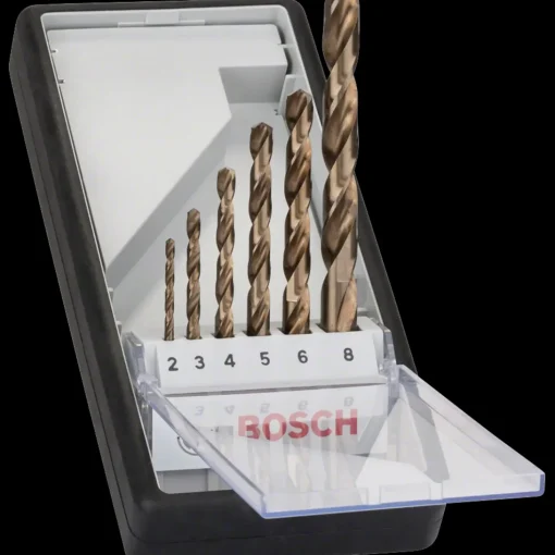 Bosch PRO Stainless Steel HSS-Co-spiralborsæt, 6 stk.