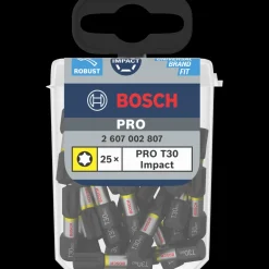 Bosch PRO Torx slagbor, T30, 25 mm, 10 x 25 stk.