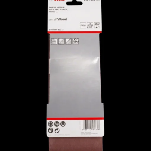 Bosch PRO X440 slibebånd, 100x610 mm, G150, 3 stk.