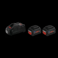 Bosch Procore startsæt batterier 2x5,5 Ah + lader GAL 1880 CV