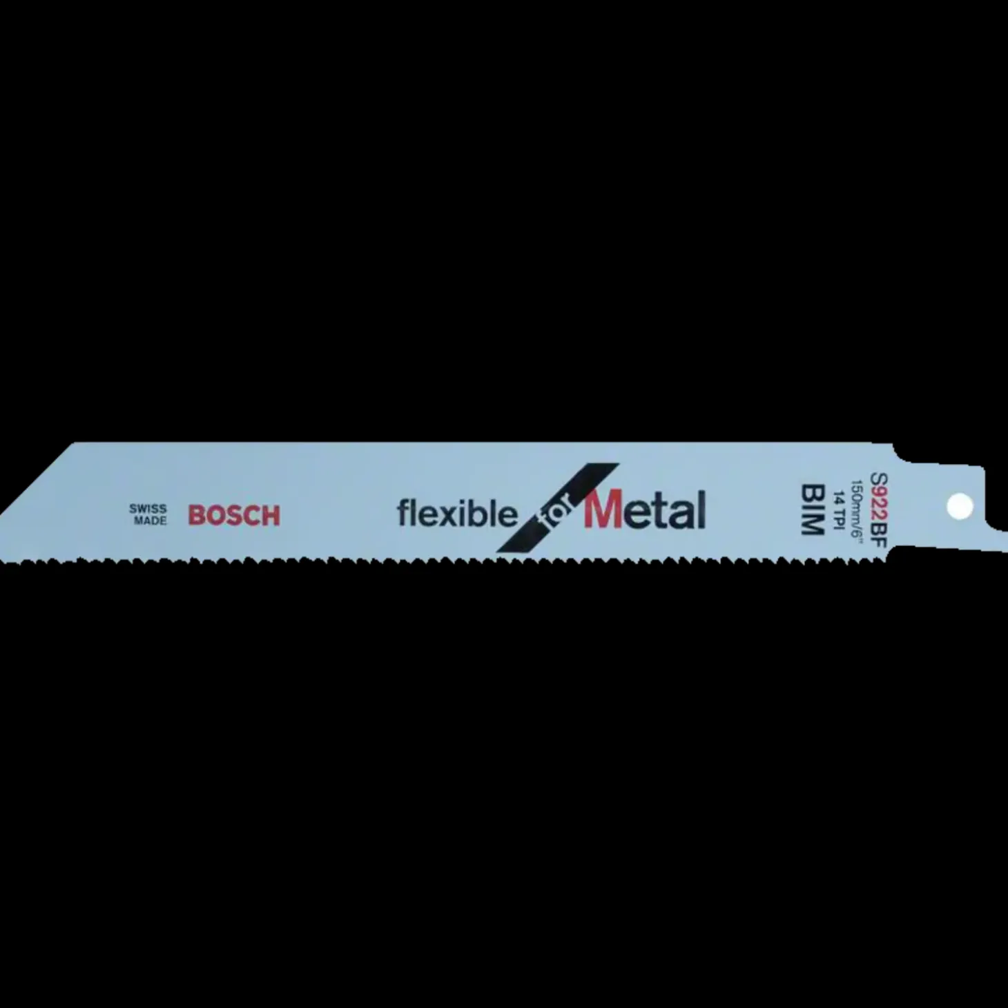 Bosch S 922 BF bajonetsavklinge flexible metal 150 mm 25 stk