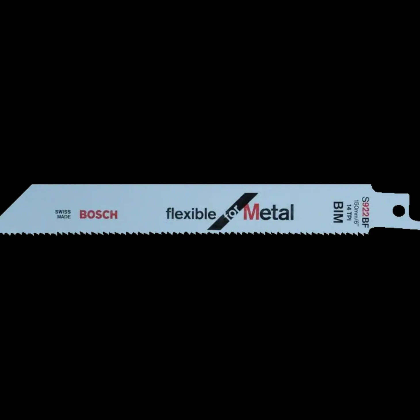 Bosch S 922 BF bajonetsavklinge flexible metal 150 mm 5 stk