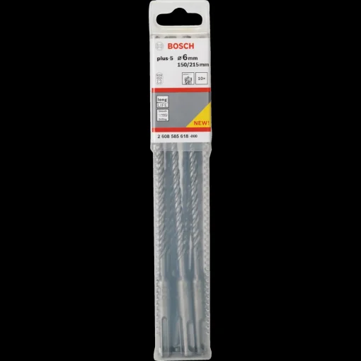 Bosch SDS plus-5 hammerbor Ø6,5x100/165 mm 10 stk